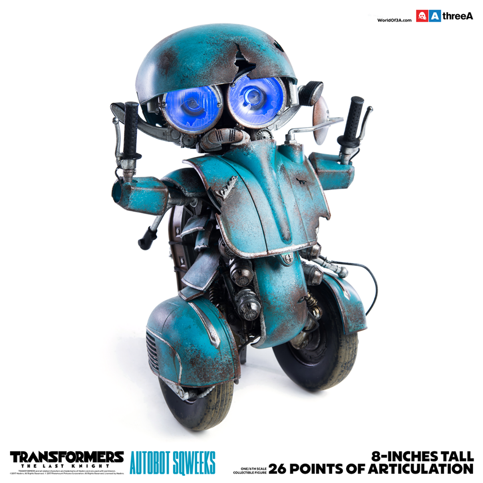 ThreeA x Hasbro Transformers: The Last Knight - Autobot Sqweeks