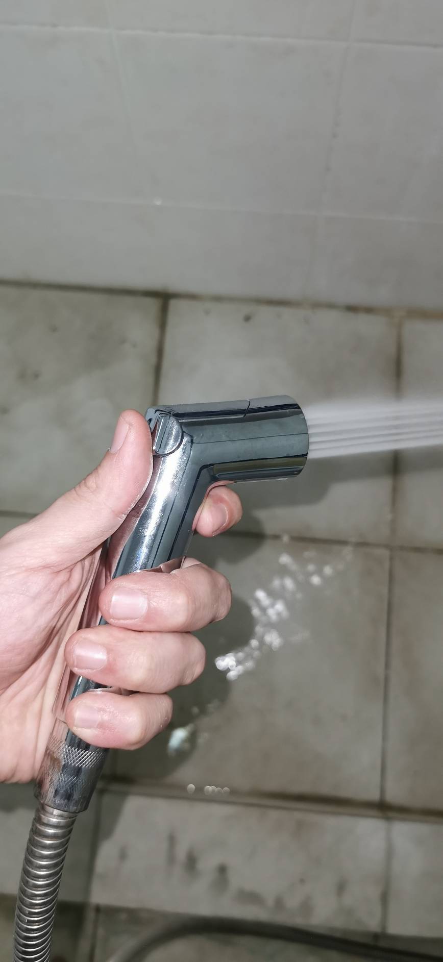 OT157 หัวฉีดชำระปรับความแรงน้ำได้ รุ่นแกนทองเหลือง วาล์วเซรามิกแท้ ทนทาน !