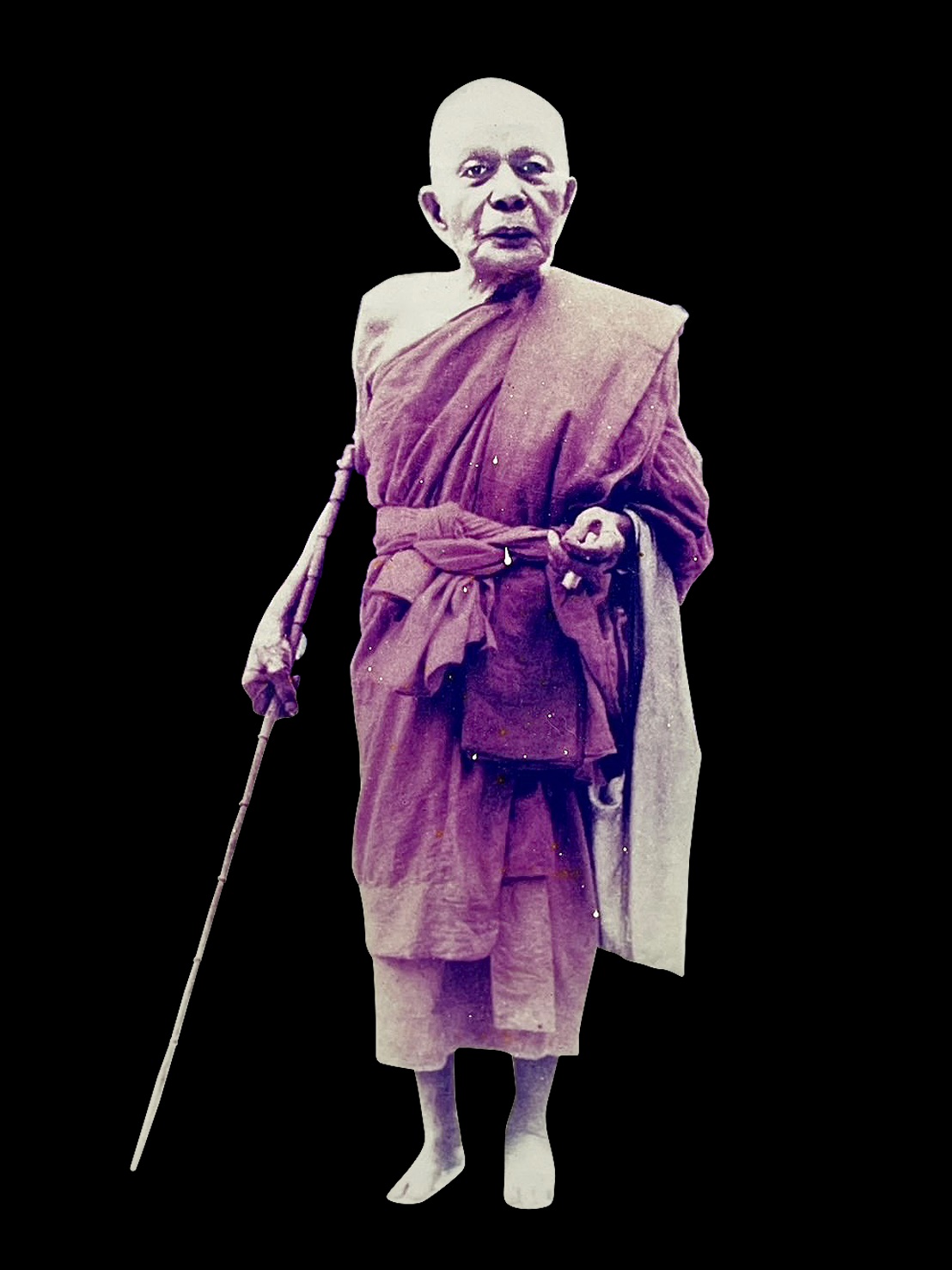 รูปหลวงพ่อแดง วัดเขาบันไดอิฐ ปี16 พระครูญาณวิลาส เพชรบุรี