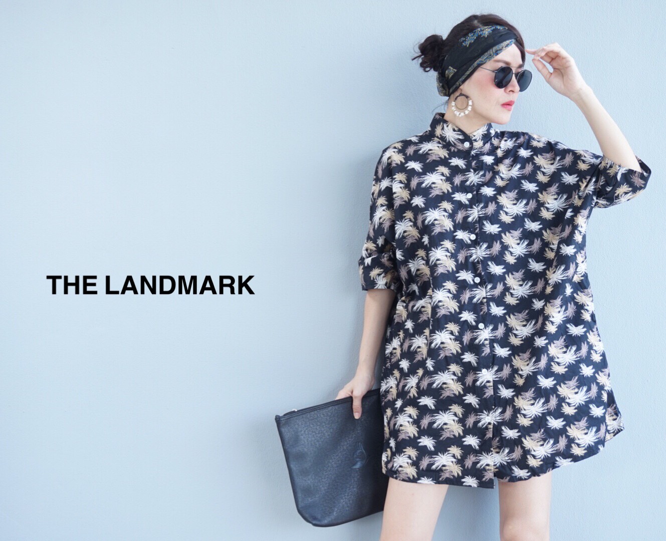 เดรสเชิ้ตคอจีน สไตล์วินเทจ