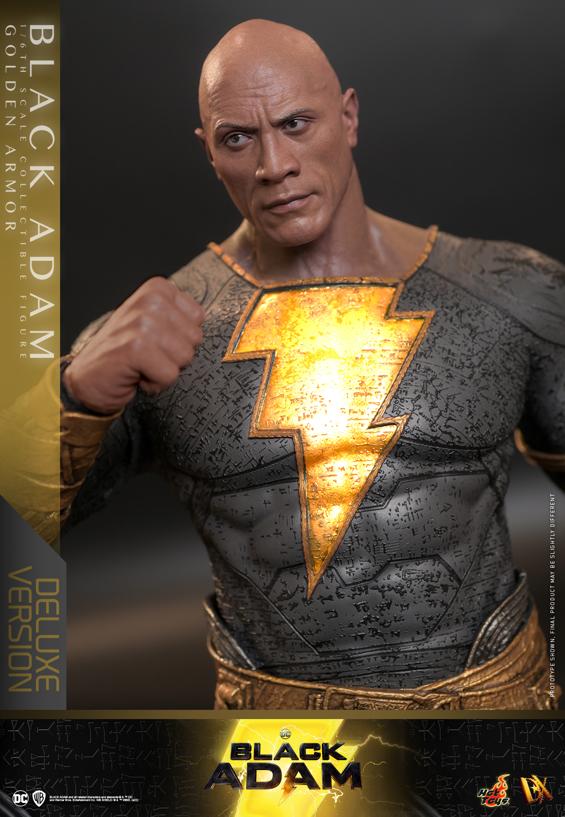 Hot Toys DX31 1/6 Black Adam - Black Adam [Golden Armor] (Deluxe Version)