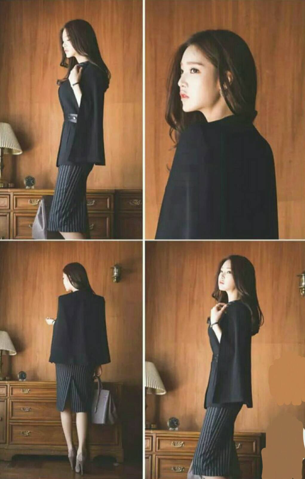 Korea hot item งาน เสื้อสูทผ่าแขน