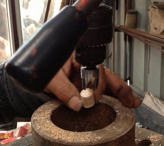 DD02 ดอกเจาะทำเดือยไม้ แบบเดือยเทเปอร์ ยกชุด 4 ดอก 4 ขนาด 6-16 มิล