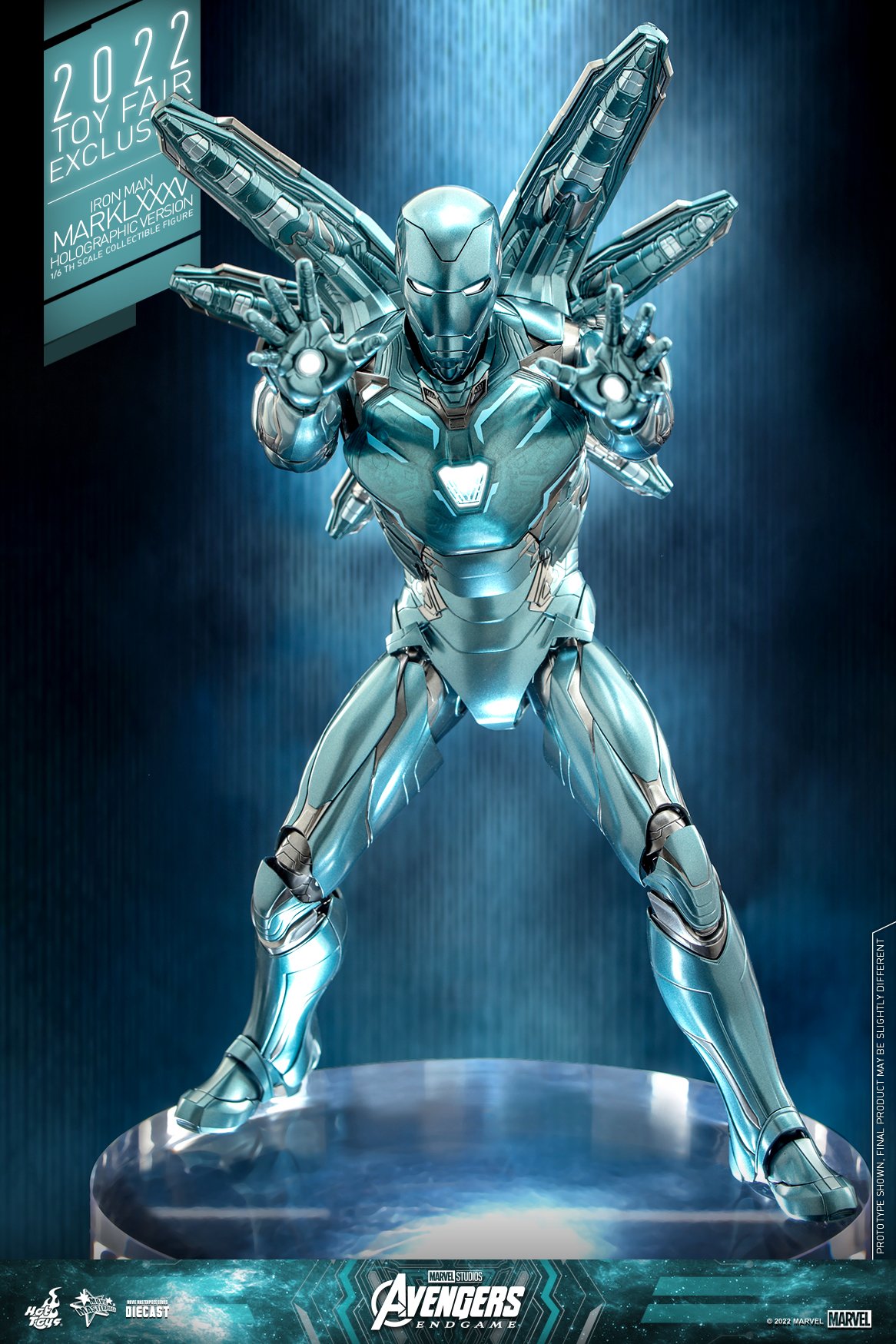 Hot Toys MMS646D45 1/6 Avengers: Endgame - Iron Man Mark LXXXV (Holographic Version) [Toy Fair exclusive]