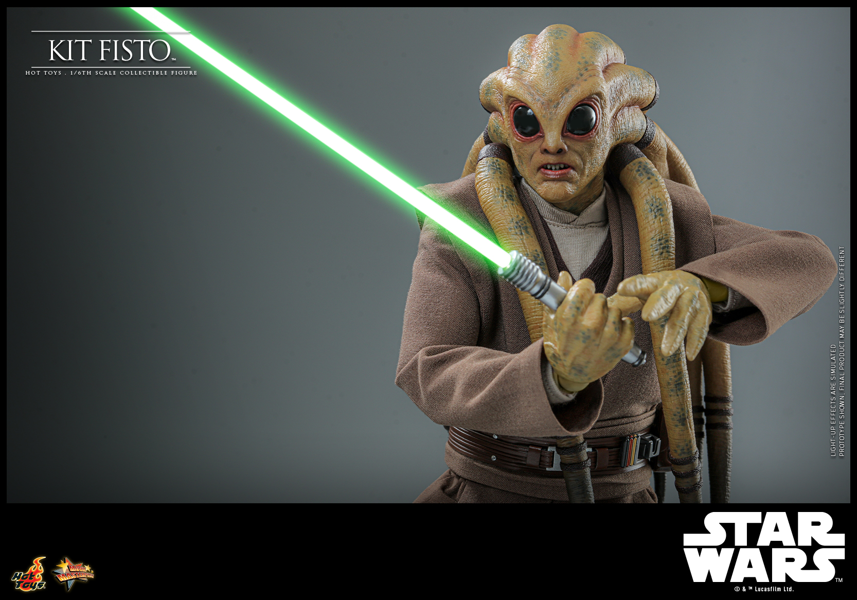 Hot Toys MMS751 Star War Episode III: Revenge of the Sith - Kit Fisto