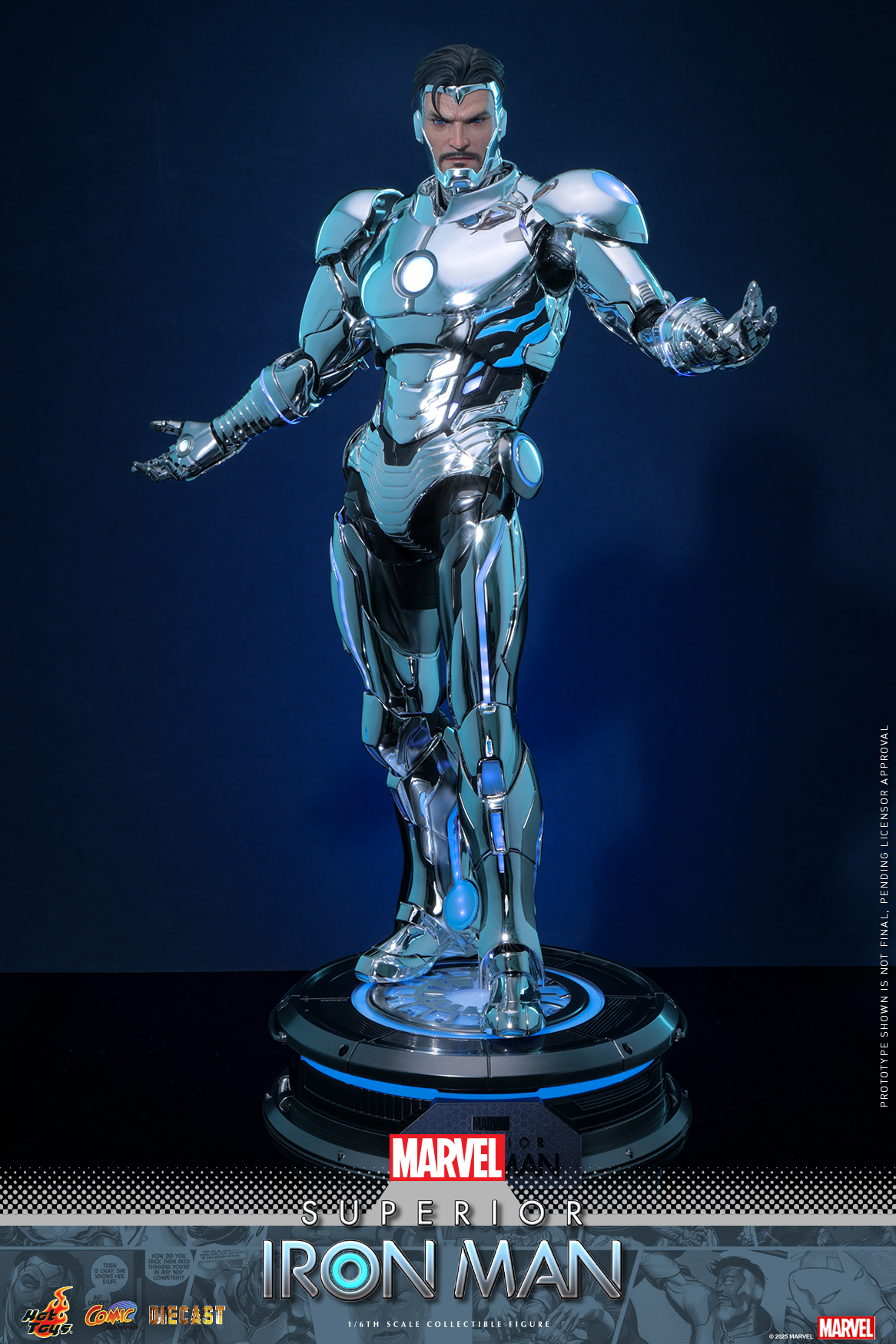 Hot Toys CMS026D73 Marvel Comics - Superior Iron Man