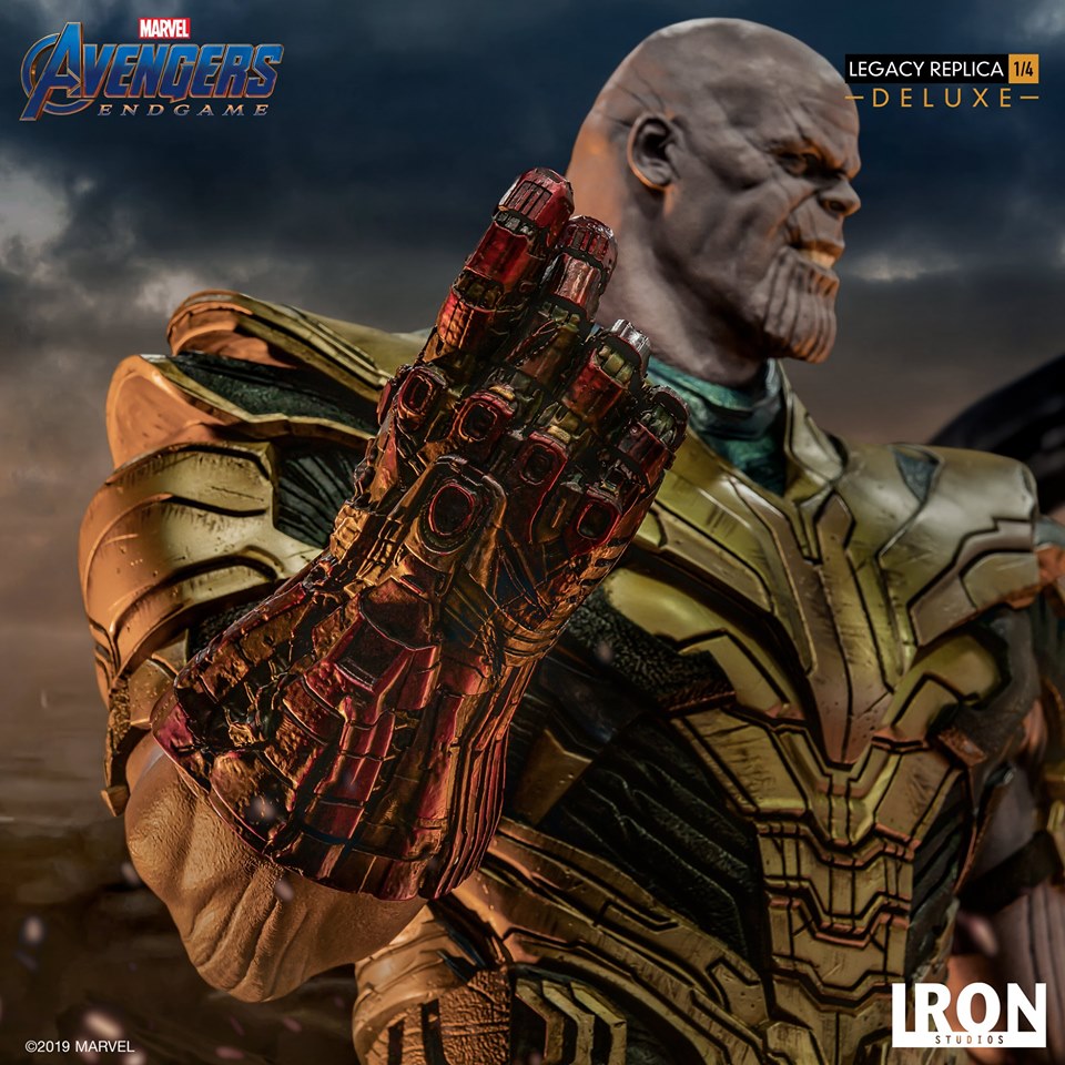 Iron Studios Deluxe Legacy Replica 1/4 Avengers Endgame - Thanos