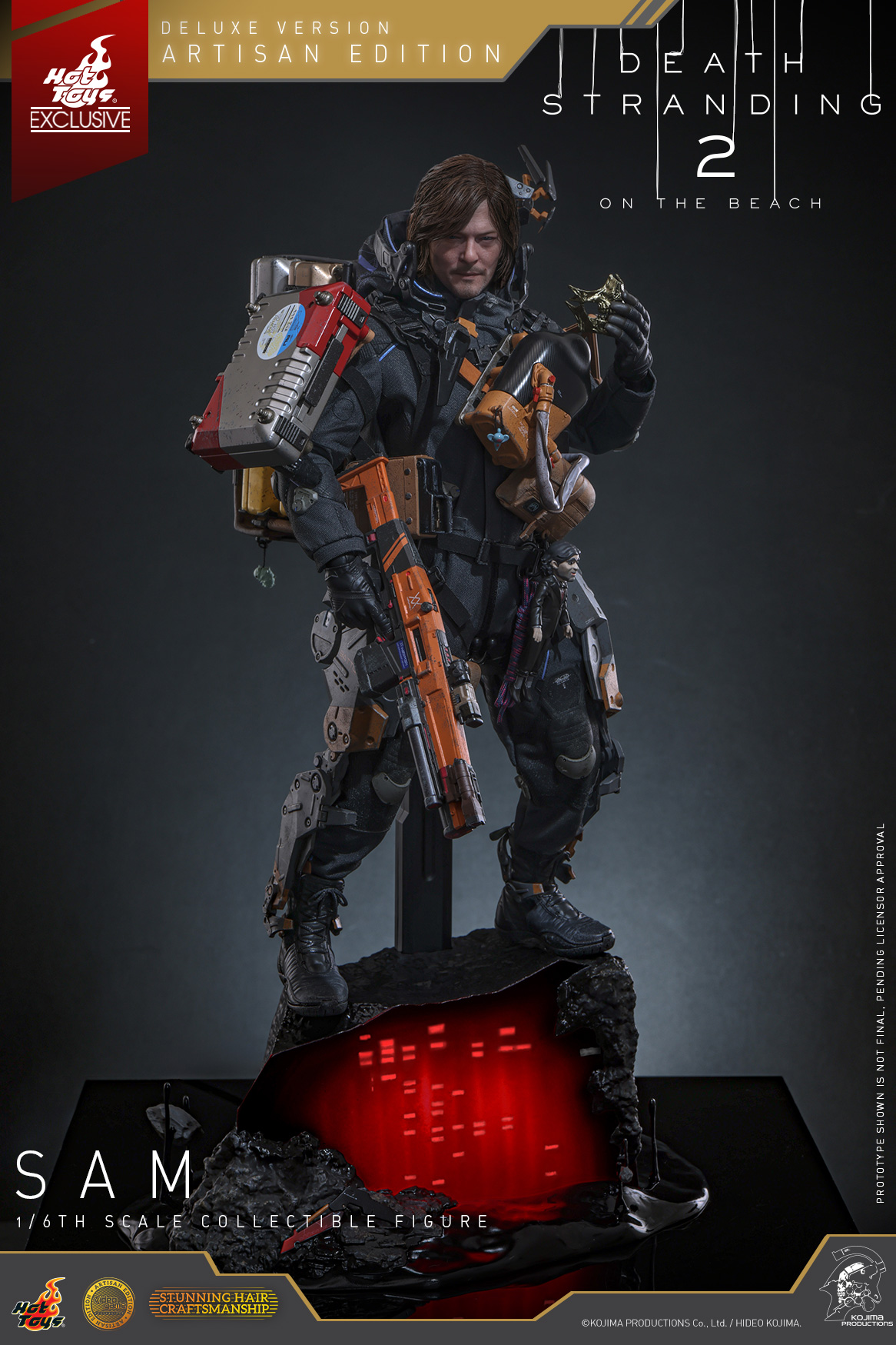 Hot Toys VGM77AE Death Stranding 2: On the Beach - Sam (Artisan Edition Deluxe Version) [Hot Toys Exclusive]