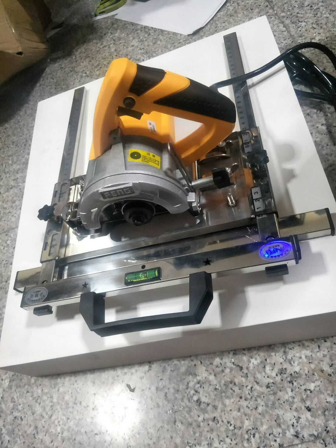 G28 ชุดรางเลื่อยวงเดือน สำหรับเลื่อยวงเดือน 4-5 นิ้ว / ทริมเมอร์ / สำหรับซอยไม้ ระยะตัด 30cm***ไม่รวมเครื่อง