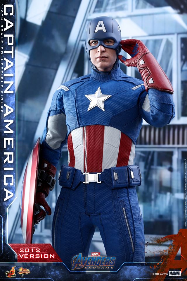 Hot Toys MMS563 Avengers: Endgame 1/6 Captain America (2012 Version)