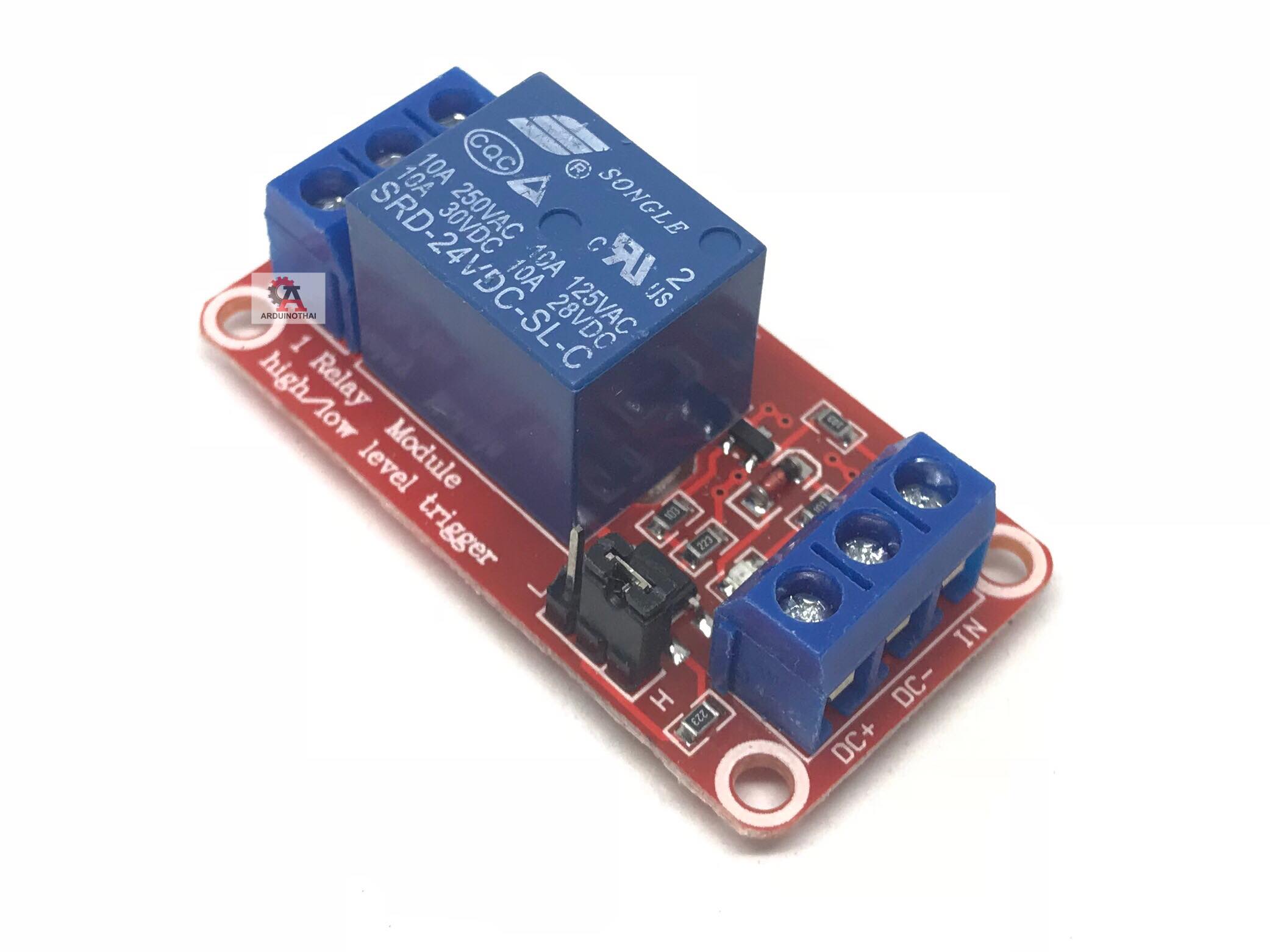 Relay 1 channel High and Low Trigger relay 24V
