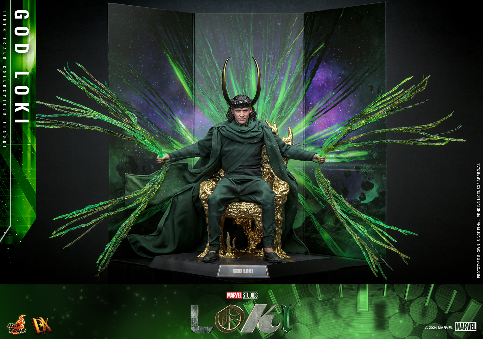 Hot Toys DX40 Loki - God Loki
