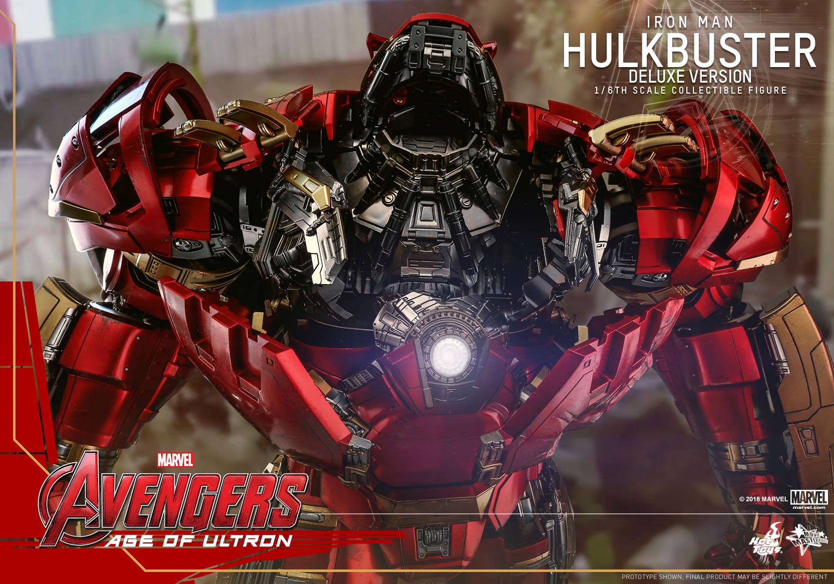 Hot Toys MMS510 AVENGERS AGE OF ULTRON - HULKBUSTER (DELUXE VERSION)