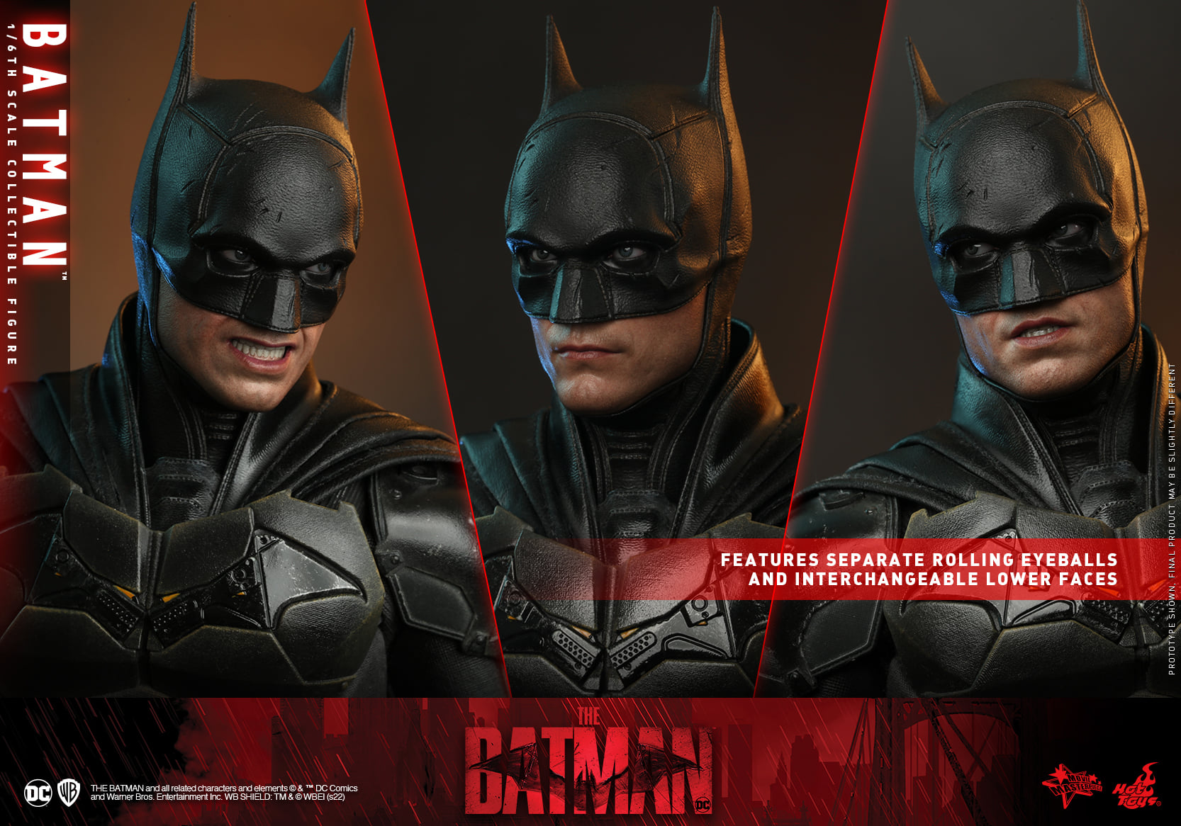 Hot Toys MMS638 1/6 The Batman - Batman