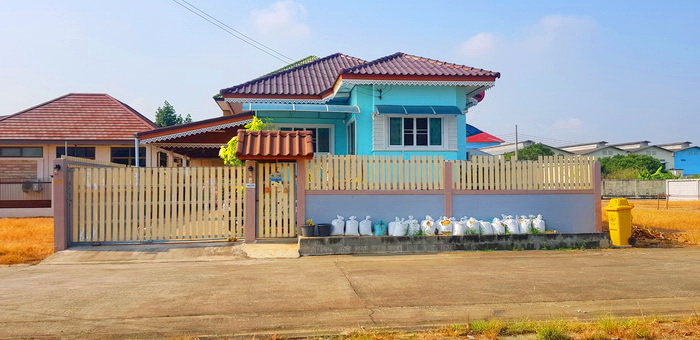 บ้านเดี่ยวชั้นเดียว ม.สินสิริ บางบัวทอง 55.3 ตร.ว. ถ.กาญจนาภิเษก ต.ลำโพ อ.บางบัวทอง นนทบุรี บ้านสวย พร้อมอยู่ ทำเลดี