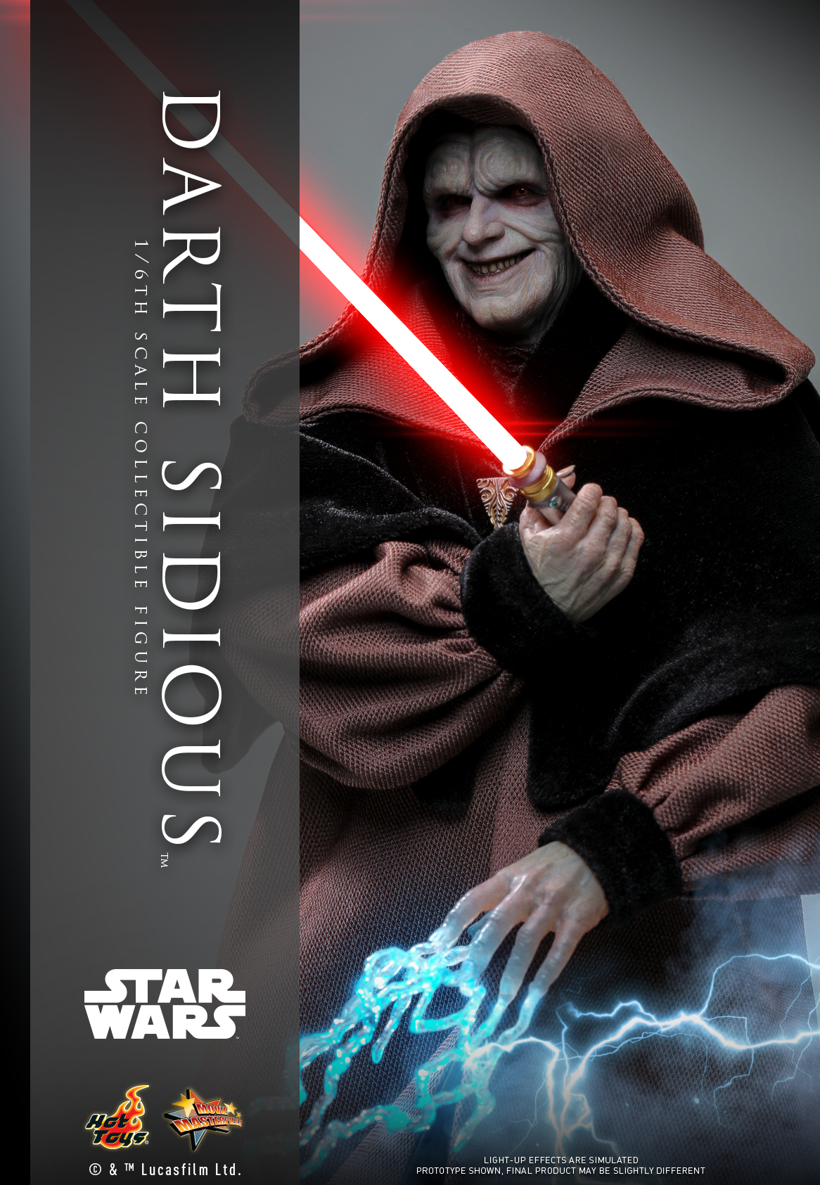 Hot Toys MMS745 Star Wars: Revenge of the Sith - Darth Sidious