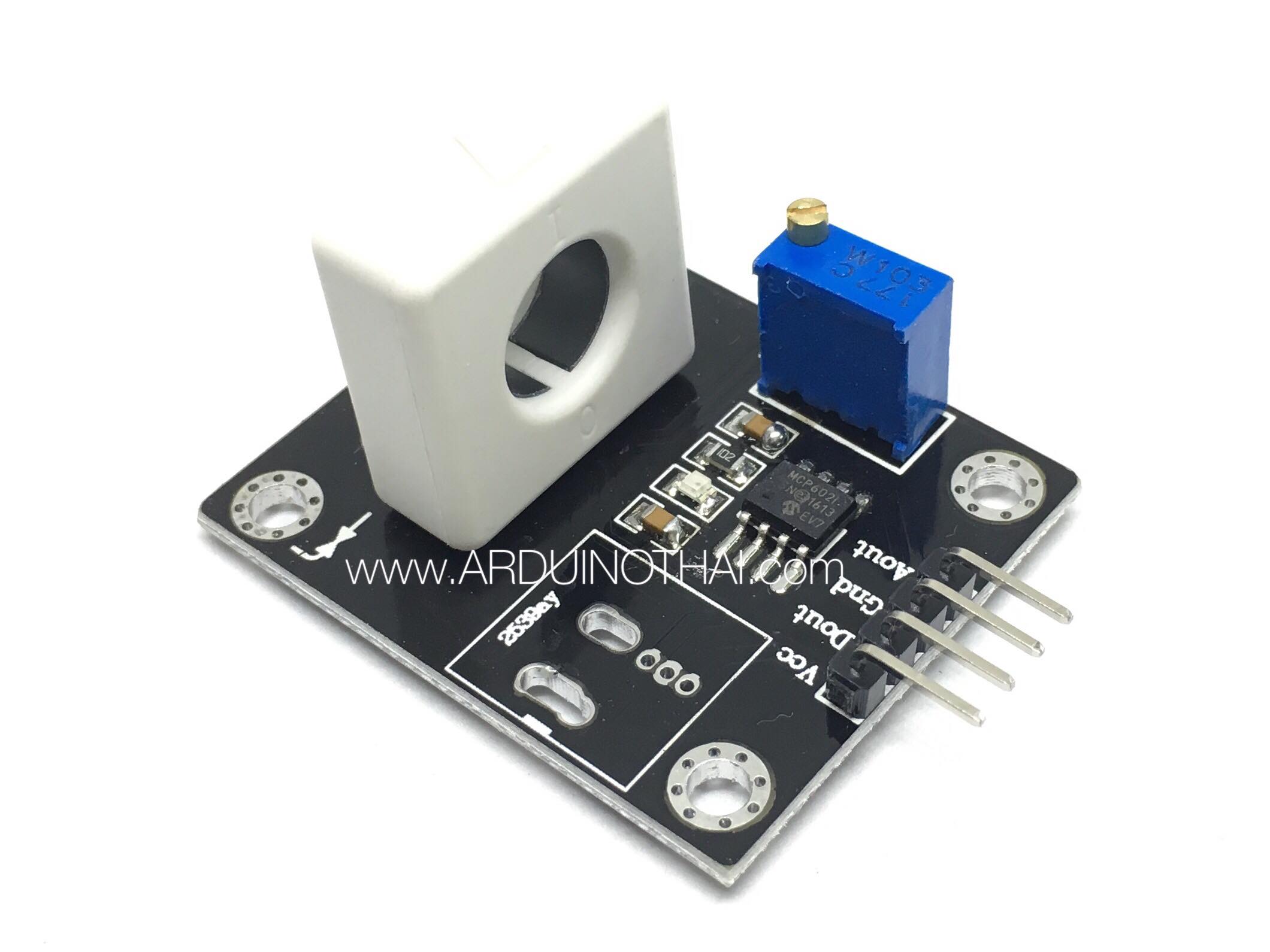 เซนเซอร์วัดกระแสไฟฟ้า 0-70A WCS1700 Hall Current Sensor สต็อกไทยส่งไว