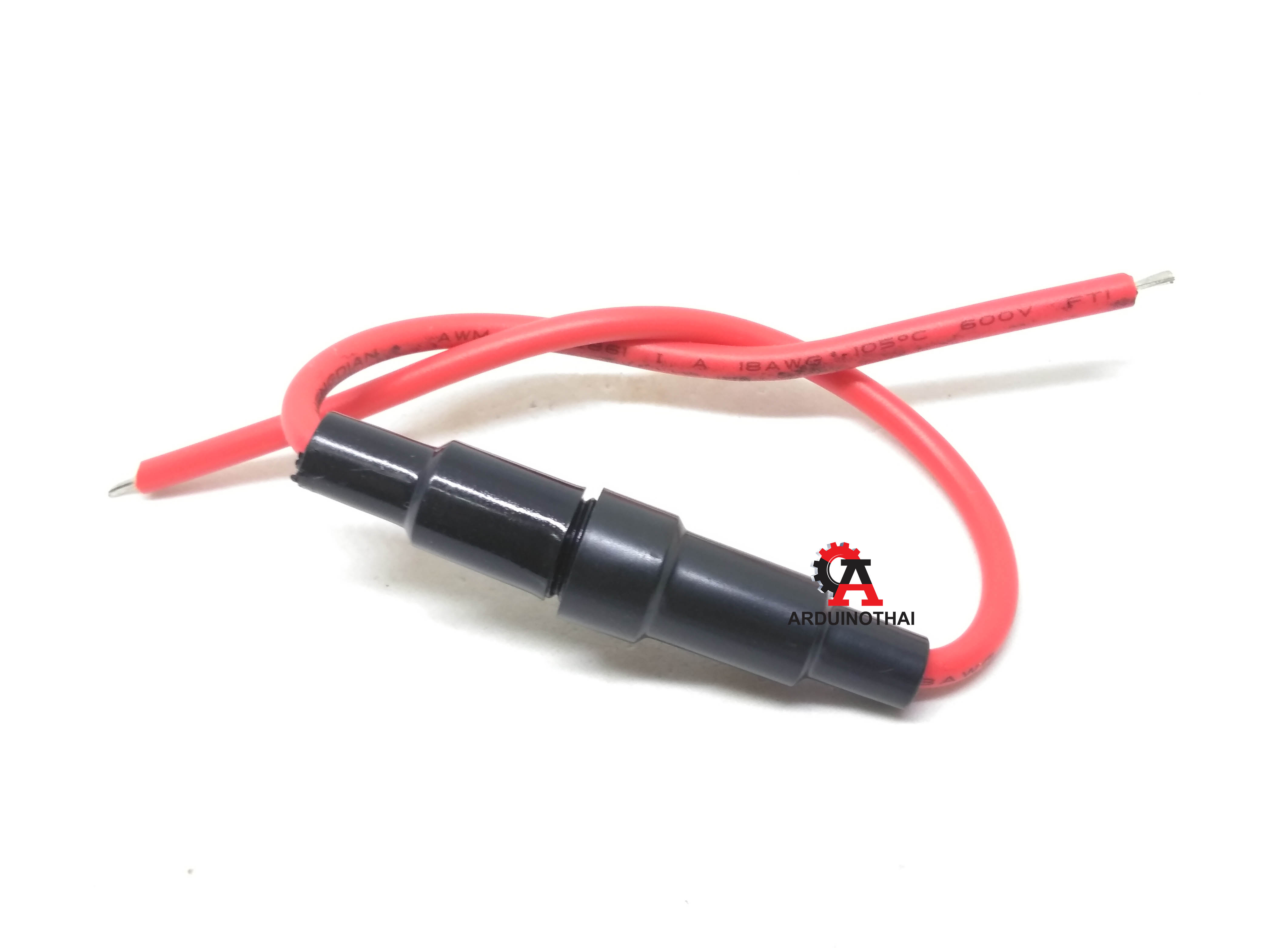 กระบอกฟิวส์ ขนาด 5x20 mm พร้อมสายไฟ