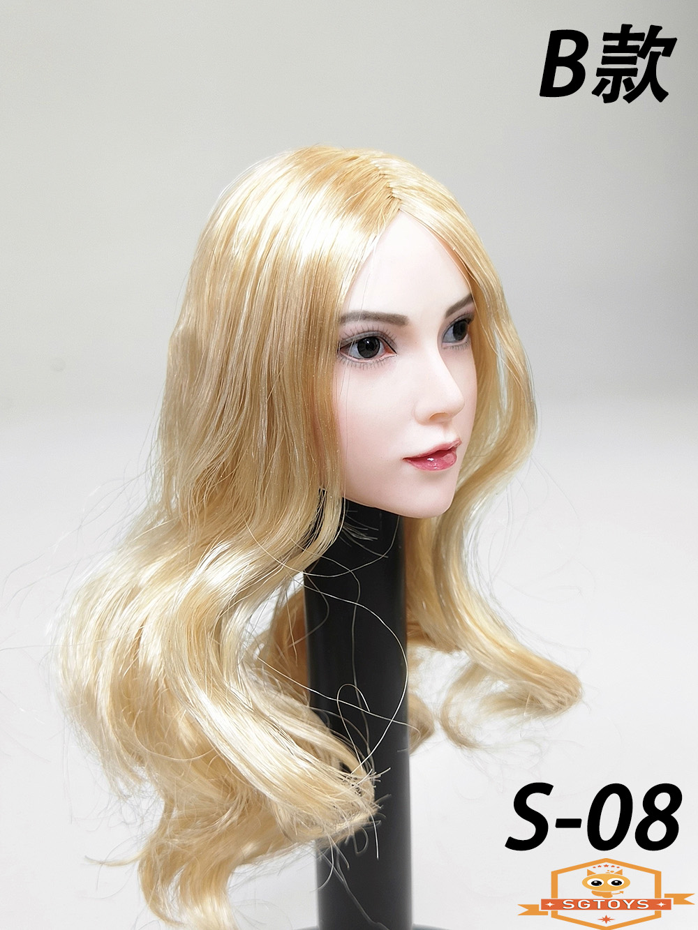 SGTOYS S-08 Female head carving