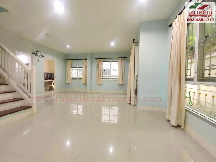 บ้านเดี่ยว ม.ธัญญาภิรมย์ คลอง 5 ถ.รังสิต-นครนายก ธัญบุรี ปทุมธานี บ้านสวย หลังริม อยู่ต้นโครงการ