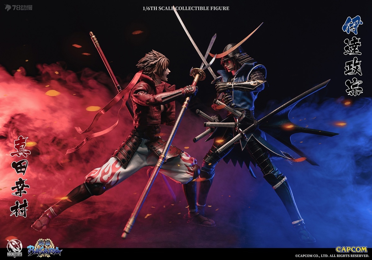 ROCKETTOYS x CAPCOM ROC-001 1/6 Sengoku Basara - Date Masamune