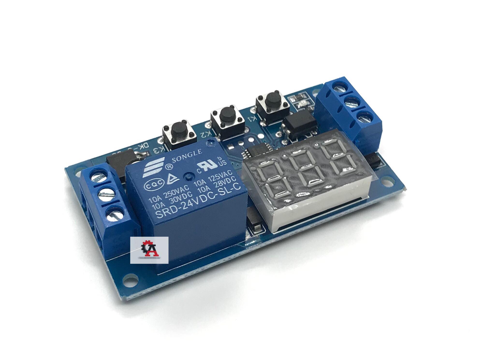 Timer Module 24V โมดูลตั้งเวลาเปิดปิด สต็อกไทยส่งไว
