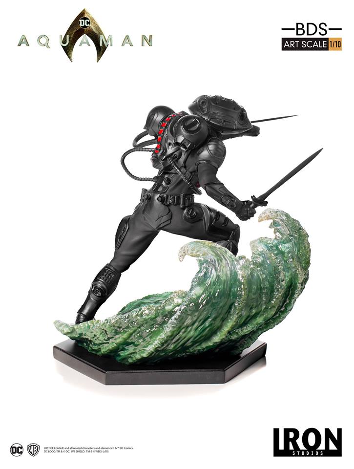 Iron Studios BDS Art Scale 1/10 Aquaman - Black Manta