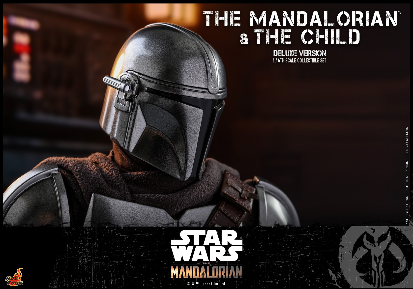 Hot Toys TMS015 The Mandalorian - The Mandalorian and The Child (Deluxe Version)