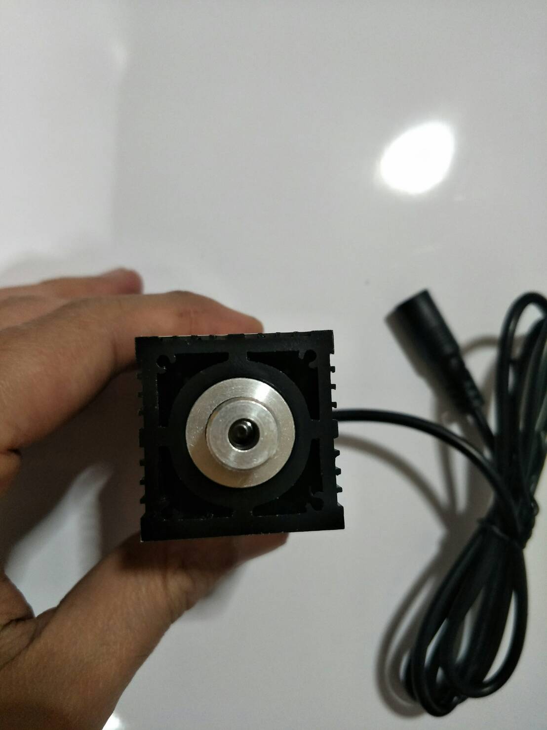 OT55 หัวแกะสลักเลเซอ 500MW ใช้ไฟ 12V 2A สำหรับงาน DIY