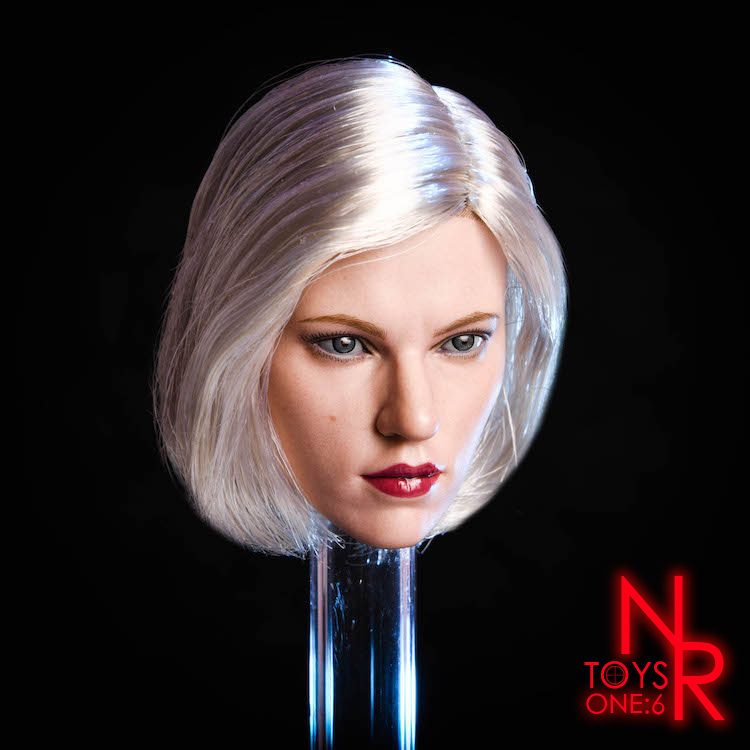NRTOYS 1/6 Silver Hair Warrior Natasha Widow 6.0 Suntan