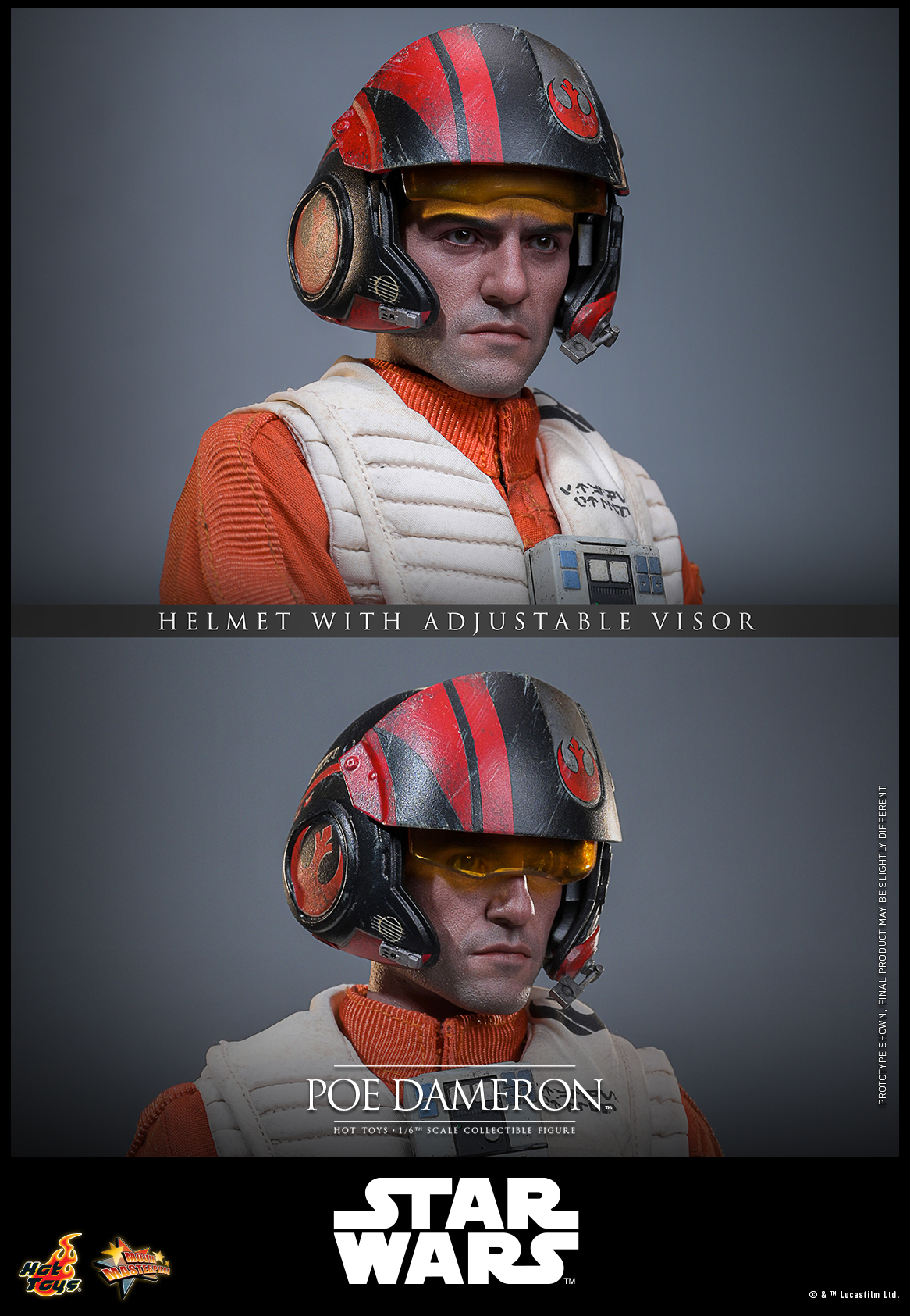 Hot Toys MMS806 Star Wars: The Force Awakens - Poe Dameron