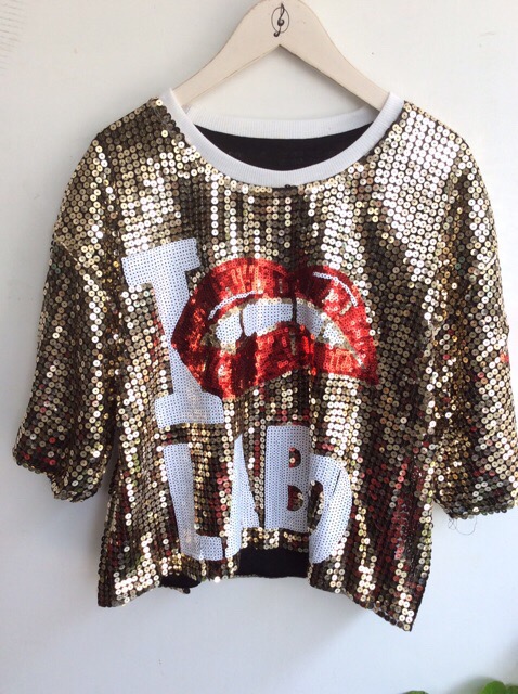 เสื้อปักเลื่อม I💋LABO เสื้อปักเลื่อมวิ้งๆ วิบวับแวววาว