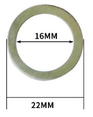 OT53 ชุดแหวน เพิ่ม-ลด 6 ชิ้น 16-30 mm ใส่ใบตัดเจียร ใส่หินเจีย/ เลื่อยวงเดือน