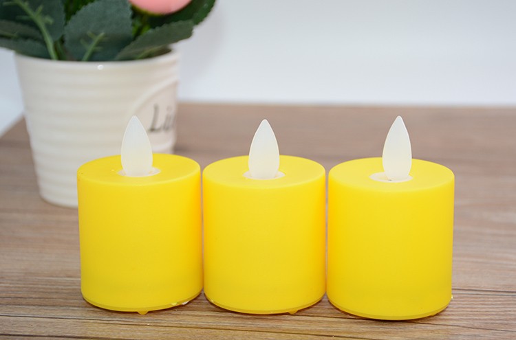 เทียน LED ไฟสะบัดขนาดเล็ก ขนาด 4.7x7.5 เซนติเมตร