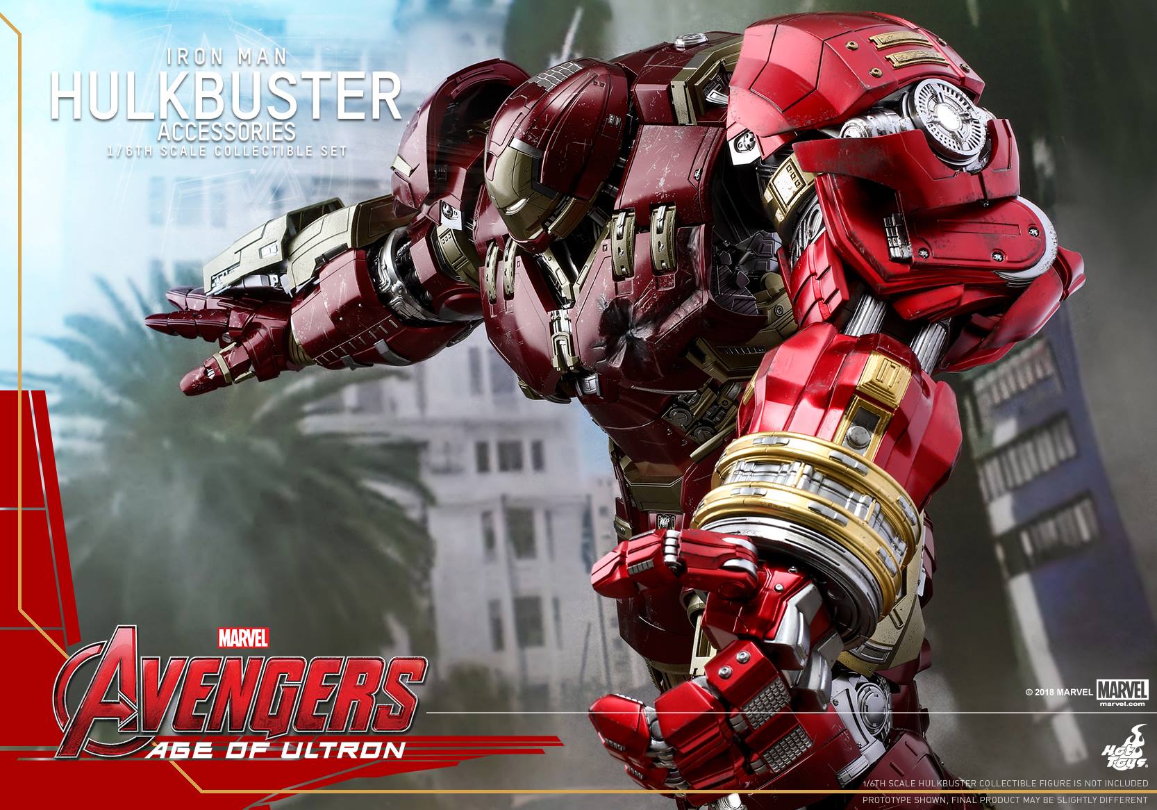 Hot Toys ACS006 AVENGERS AGE OF ULTRON - HULKBUSTER (ACCESSORIES)