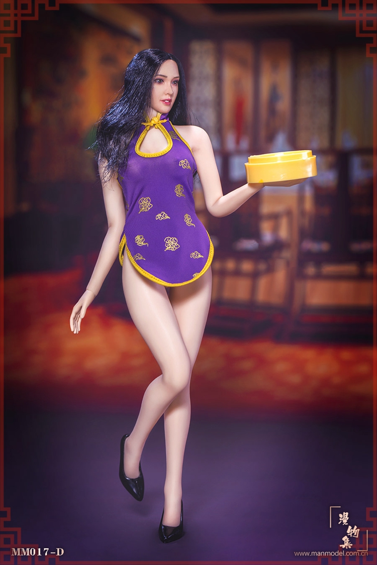 Manmodel MM017-A, B, C, E 1/6 Ultra short cheongsam suit