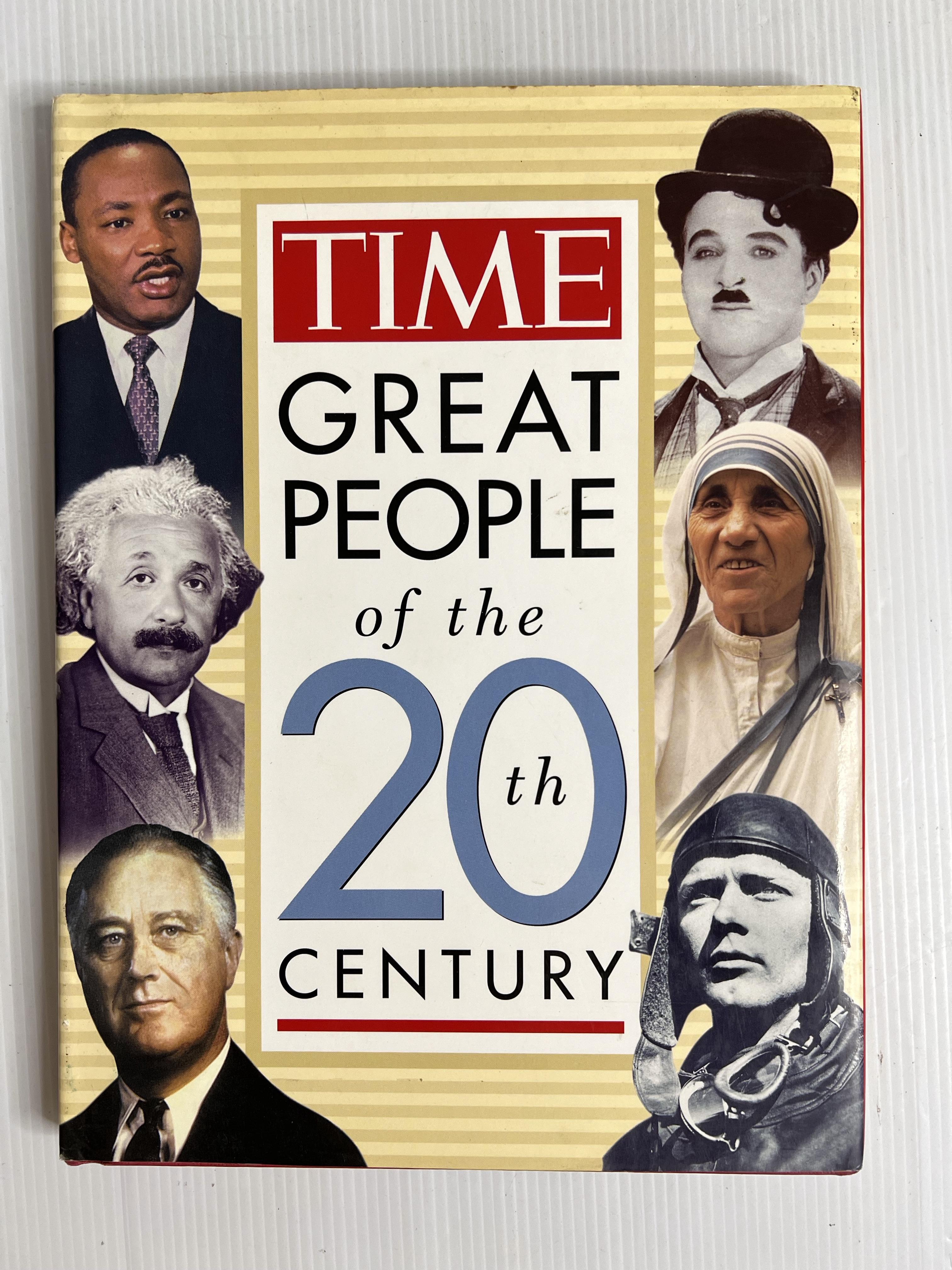 Great People of the 20th Century The Editors of TIME January 1, 1996 90-99% Hardcover