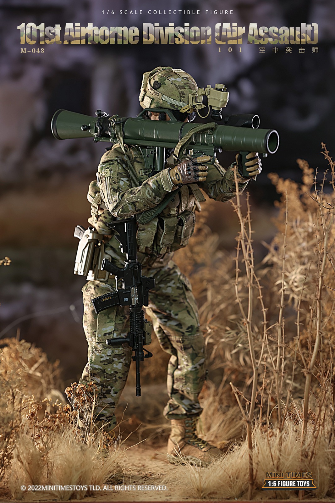 MINI TIME MT-M043 1/6 101st Airborne Division Air (Assault)