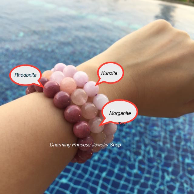 Morganite มอร์แกไนท์ เกรด AAA 10 มม รักที่ไม่มีเงื่อนไข