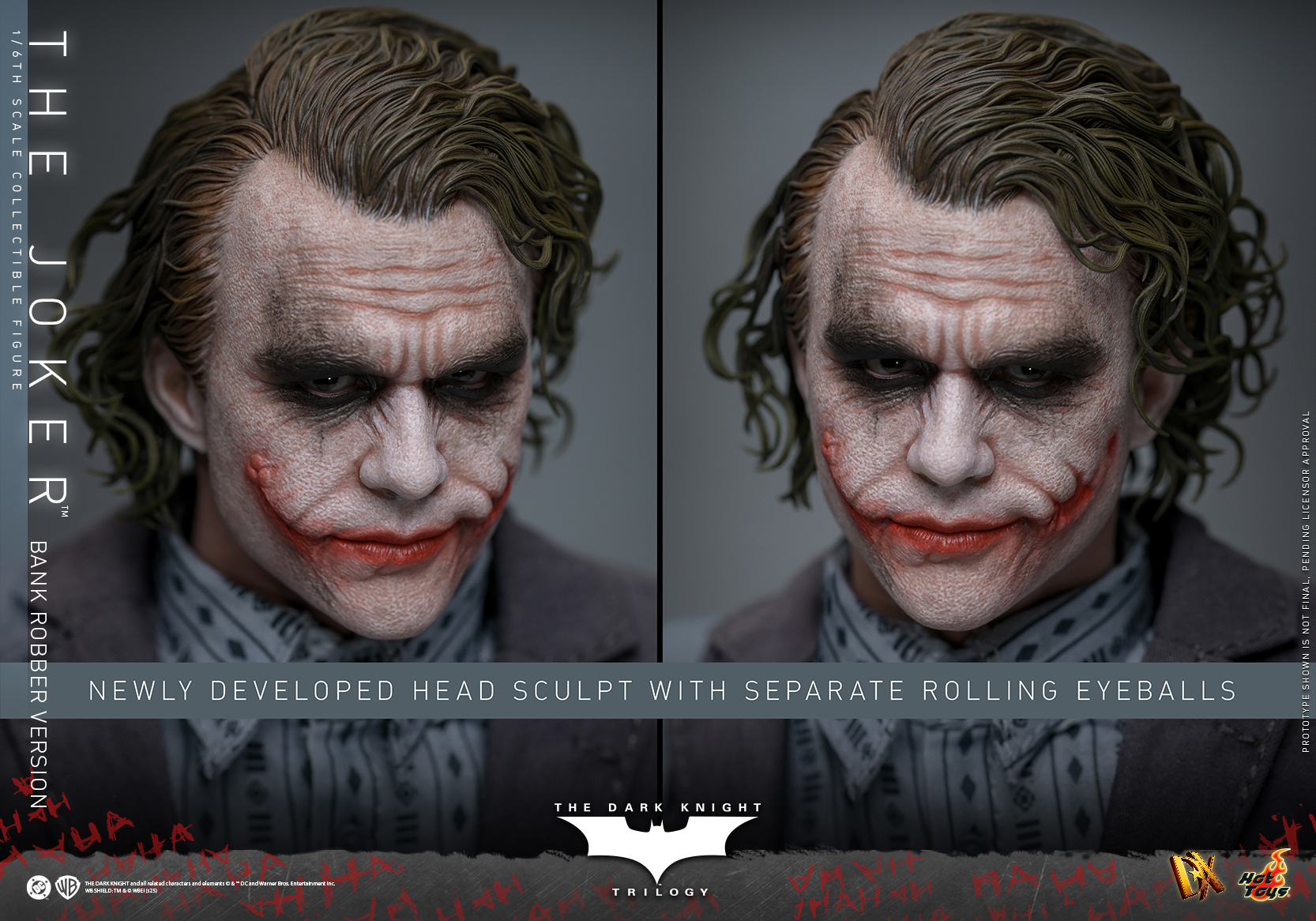 Hot Toys DX50 The Dark Knight Trilogy - The Joker (Bank Robber Version)