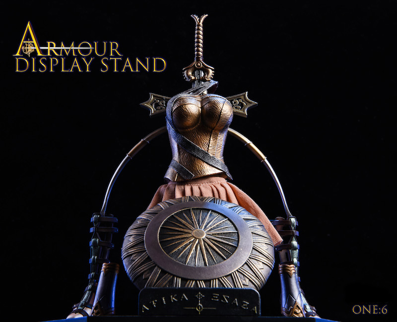 TYStoys SJT-A 1/6 Armour Display Stand - Amazon female fighter Battle Armor