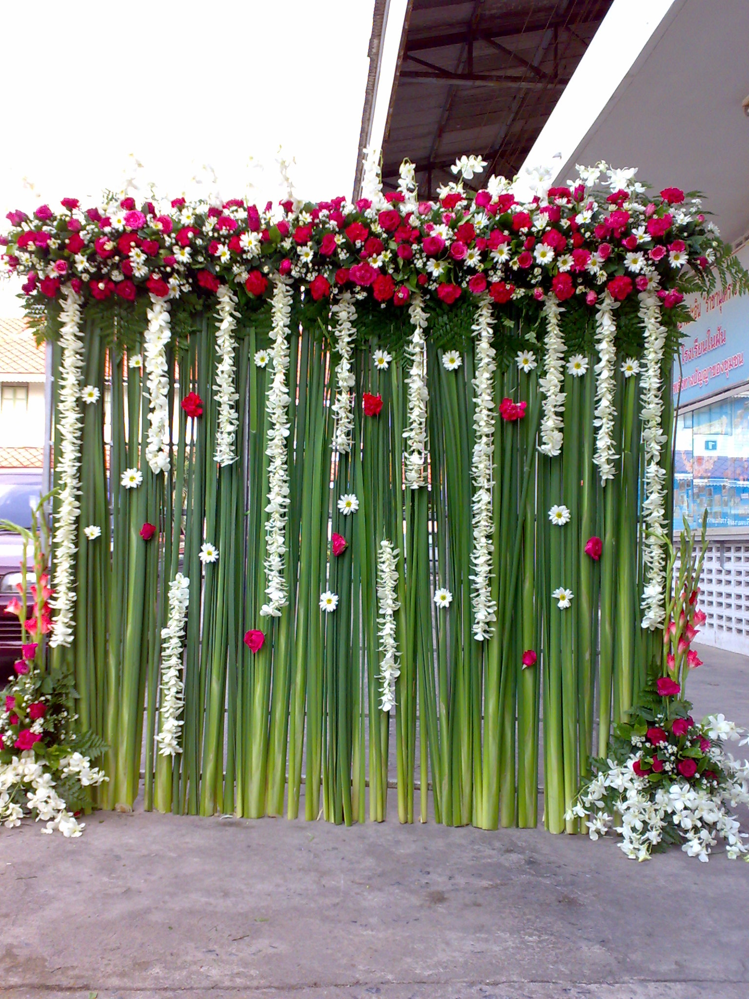 ซุ้มถ่ายรูป ธีมงาน ชมพู