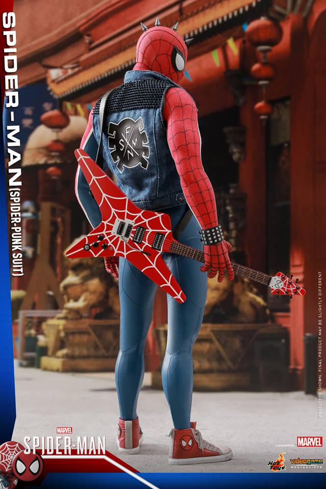 Hot Toys VGM32 MARVEL'S SPIDER-MAN - SPIDER-MAN (SPIDER-PUNK SUIT)