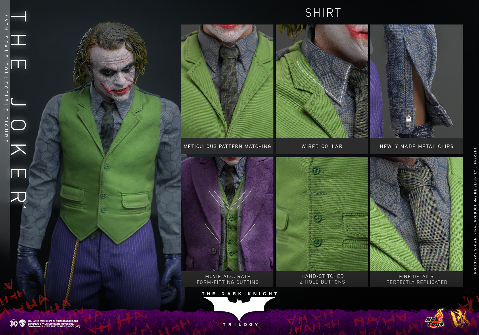 Hot Toys DX32 1/6 The Dark Knight Trilogy - The Joker