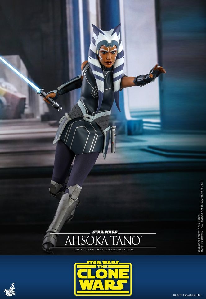 Hot Toys TMS021 1/6 Star Wars: The Clone Wars™ - Ahsoka Tano™