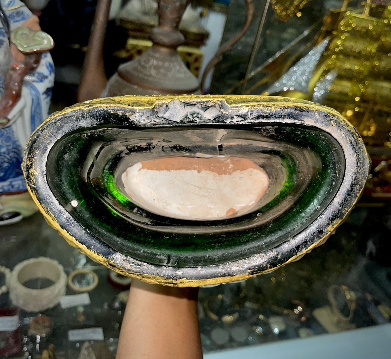 พระแก้วมรกต 25พุทธศตวรรษ บล็อกJAPAN หน้าตัก5นิ้ว