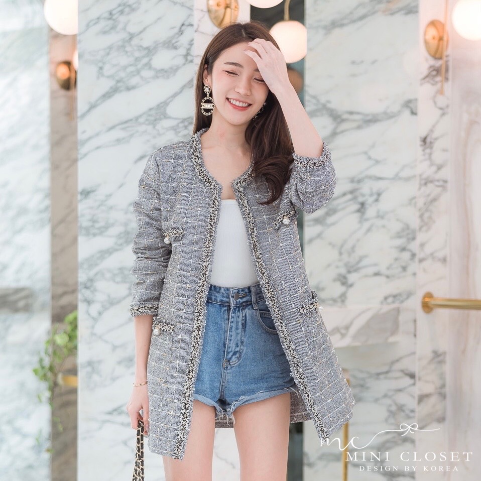 เสื้อคลุมยาวสไตล์เกาหลี