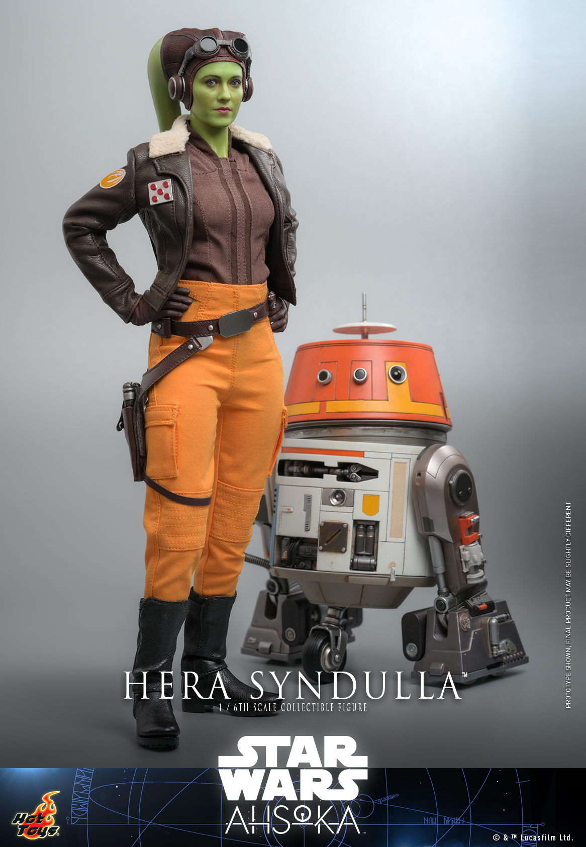 Hot Toys TMS113 1/6 Star Wars: Ahsoka - Hera Syndulla