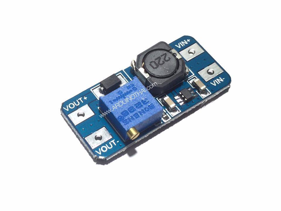 2A DC-DC Step Up Booster Power (MT3608) โมดูลเพิ่มแรงดันไฟดีซี สต็อกไทยส่งไว
