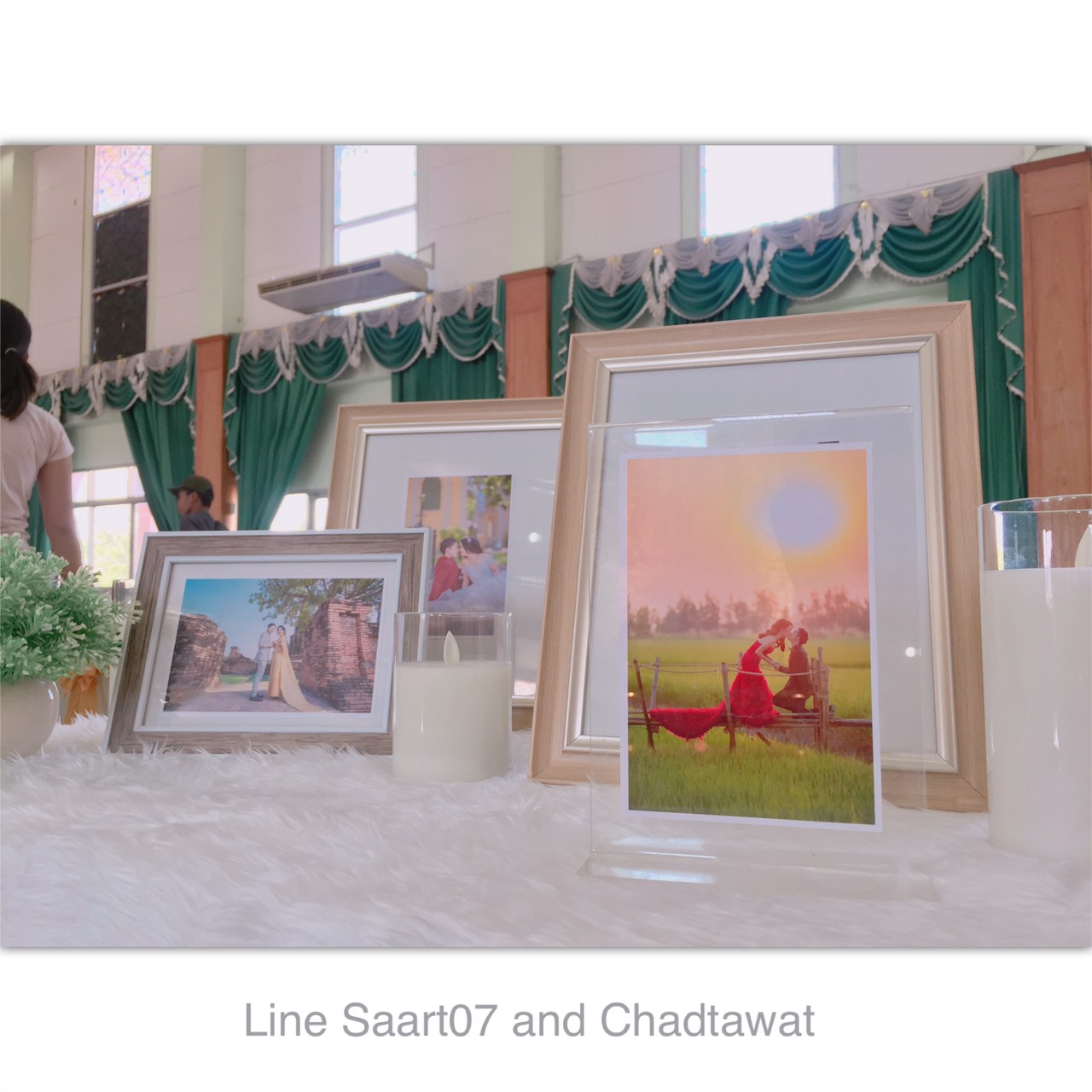 Backdrop ถ่ายภาพงานแต่ง